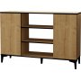 Ebin Sideboard - Saphireiche/Schwarz
