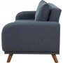 Kronos 3-Sitzer-Schlafsofa Dunkelblau
