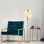 Facettierte Stehlampe 10523 - Antik/weiß