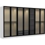 Cavolo Kleiderschrank 315 cm, Variante A - Weiß
