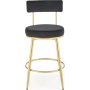 Pelican Barhocker 115 - Schwarz/Gold
