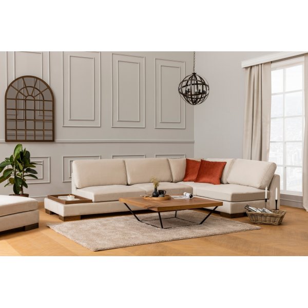 Tulip Ecksofa - Beige