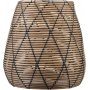 Lollo Lampenschirm für den Außenbereich - Natur/Schwarz - 38 cm