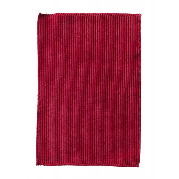 Aero-Stuhl aus rotem Cord