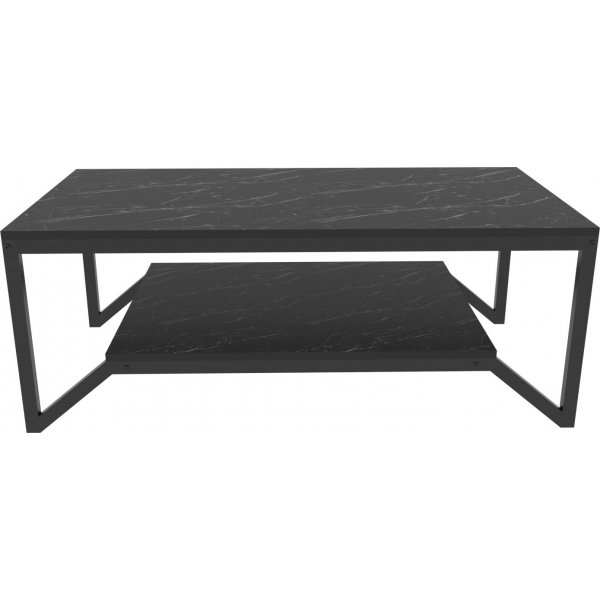 Flora Couchtisch 120 x 60 cm - Schwarz
