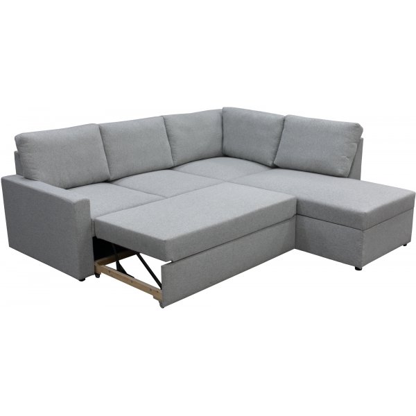 Traumgraues Schlafsofa mit Stauraum und Ecksofa