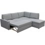 Traumgraues Schlafsofa mit Stauraum und Ecksofa