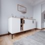 Tarz Sideboard - Eiche/Weiß