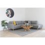 Amazonas Couchtisch 110 x 110 cm - Teak/Glas