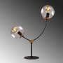 Chromozom Tischlampe - Schwarz