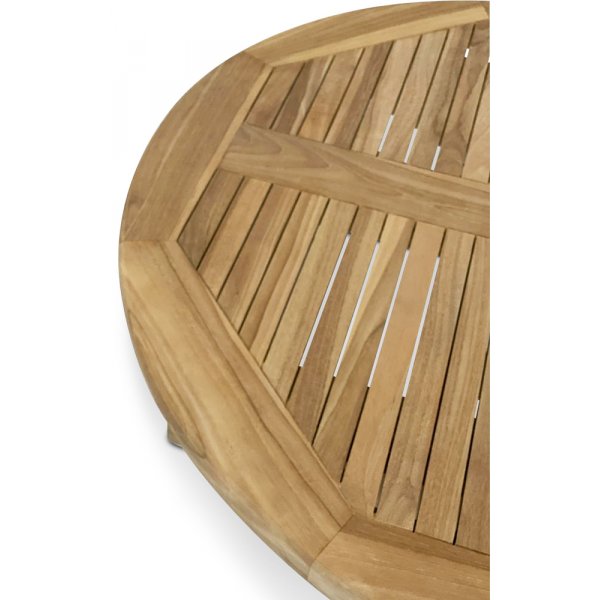 Saltö ovaler Esstisch aus Teak 150-210 cm Butterfly - Teak