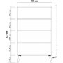 Schrank Multibox 728 - Sonoma-Eiche