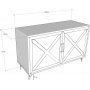 Jupiter Sideboard - Anthrazit/Kiefer