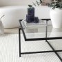 Sun Couchtisch 85 cm - Schwarz