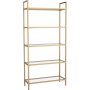 Komma-Bücherregal - Gold