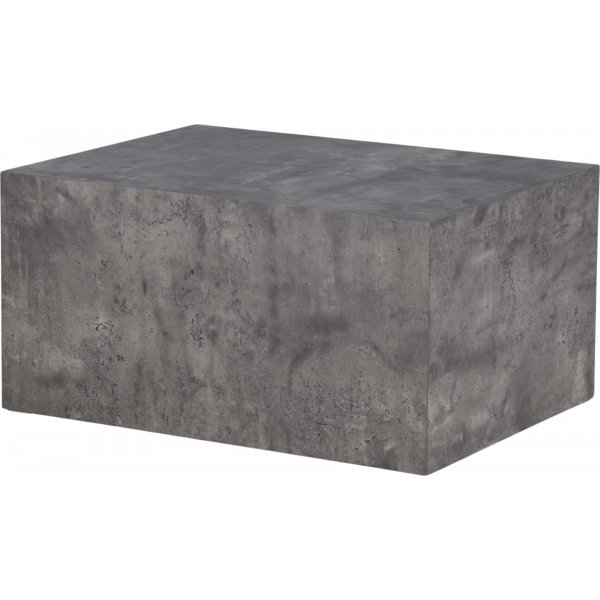 York Low Couchtisch 80 x 60 cm - Dunkelgrau