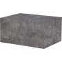 York Low Couchtisch 80 x 60 cm - Dunkelgrau