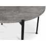 Runder Esstisch Shanghai Ø120 cm - Zementimitation