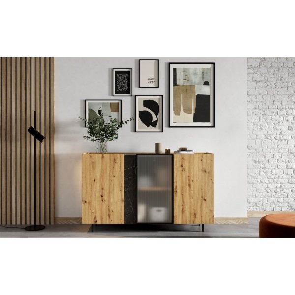 Marmo Sideboard - Artisan-Eiche