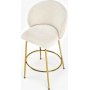 Barhocker Beige/Gold