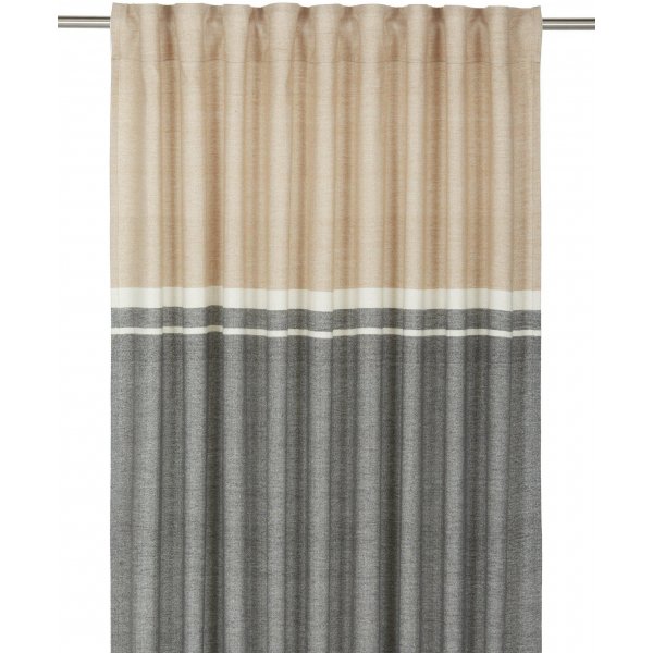 Carin Vorhang 2er-Pack 2 x 140 x 260 cm - Eiskaffee