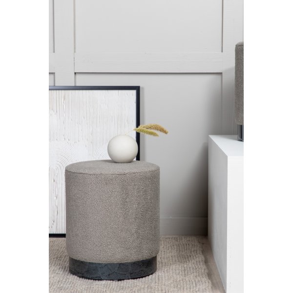 Remi Hocker - Grauer Beige-Teddy