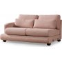 River Divansofa rechts - Pink