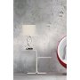 Schicke Tischlampe - Chrom