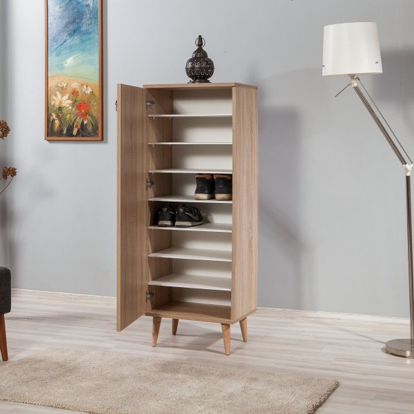 Filinta Schuhschrank Mosaik - Sonoma Eiche