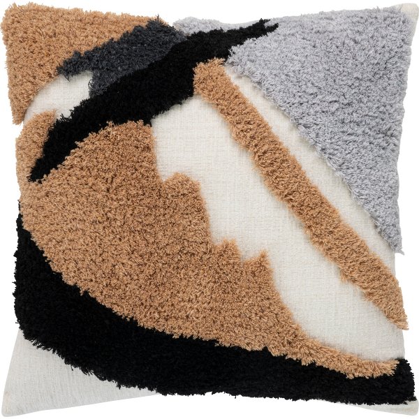 Sagres Kissen 45x45 cm - Braun/Schwarz