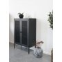 Melbourne Vitrine - Schwarz