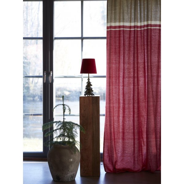 Carin Vorhang 2er-Pack 2 x 140 x 260 cm - Rot