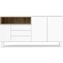 Roomers Sideboard - Weiß/Eiche