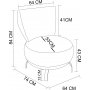 Loly Sessel-Set, 2-tlg. - Gelb