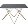 Couchtisch Michel 80 x 80 cm - Schwarzer Marmor