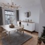 Tarz Sideboard - Eiche/Weiß