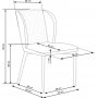 Cadeira Esszimmerstuhl 399 - Grau