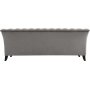 Sofa Chesterfield 3-Sitzer grau - Henry