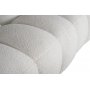 Diwansofa Bouclè cremeweiß 322 cm