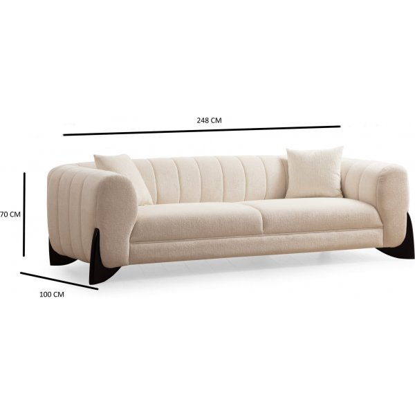 Sofa Sandreo - Weiß