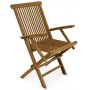 Saltö Stuhl mit Armlehnen - Teak