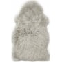 Sanftes Schaffell Silberbeige - 60 x 100 cm