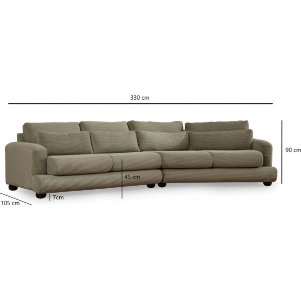 Sofa River - 330 cm