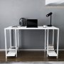 Akademie-Schreibtisch 125,2 x 60 cm - Weiß