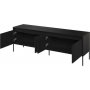 Trend-Medienbank B167 cm - Schwarz