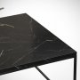 Cosco Couchtisch 95 x 55 cm - Schwarz/Weiß