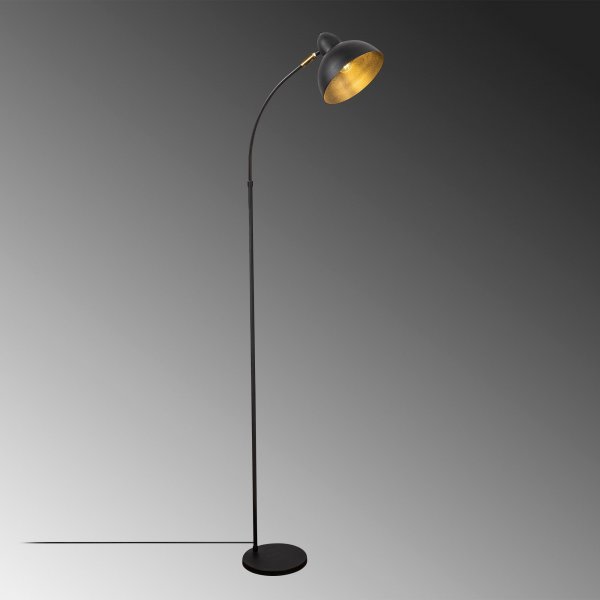 Varzan Stehlampe - Schwarz