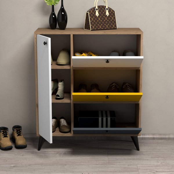 Bella Schuhschrank - Mehrfarbig