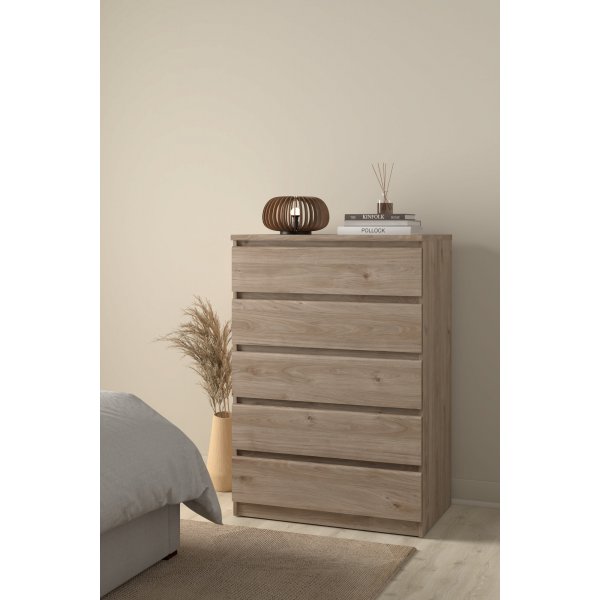 Naia Kommode mit 5 Schubladen - Hickory