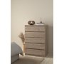 Naia Kommode mit 5 Schubladen - Hickory
